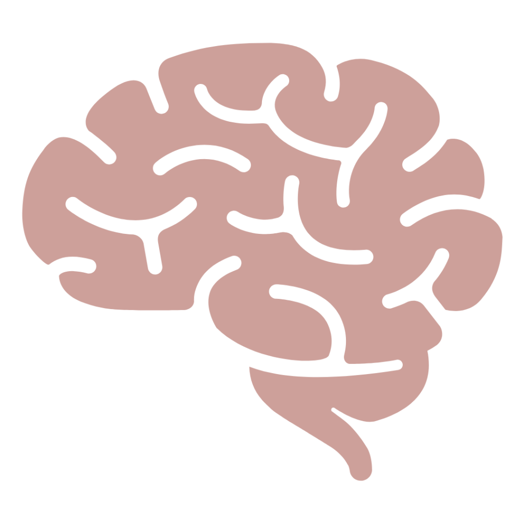 Brain symbol for NLP mindset coaching and personal growth in women’s coaching.